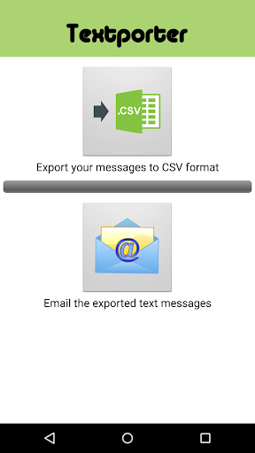 Textporter SMS text exporter