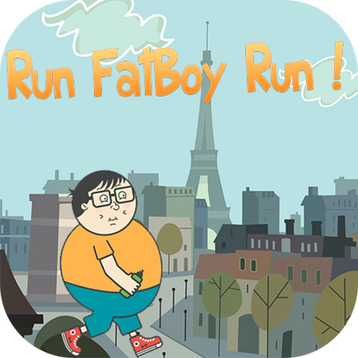 Run FatBoy Run LOGO-APP點子