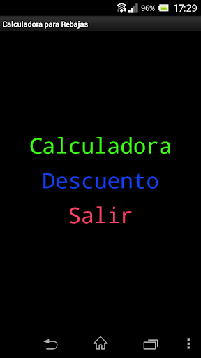 Calculadora de Descuentos