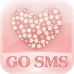 FlowerLove Theme GO SMS Apk
