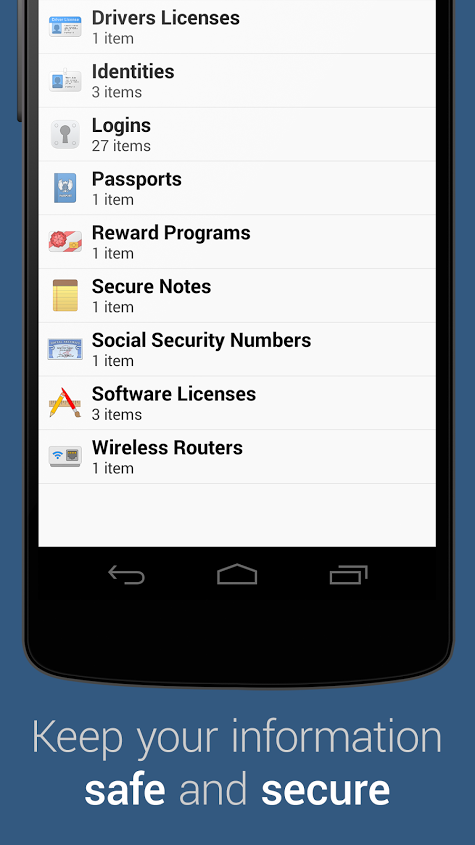 1Password - screenshot