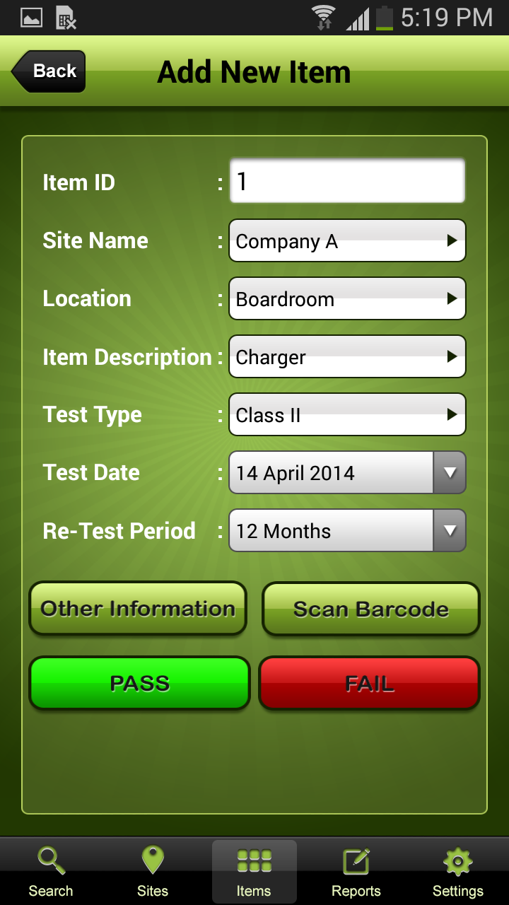 Pat App Screen 2