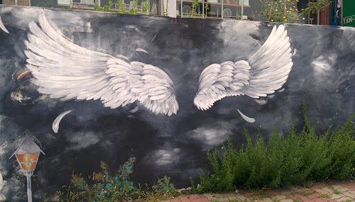 날개 벽화