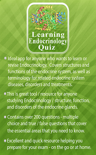 Learning Endocrinology Quiz
