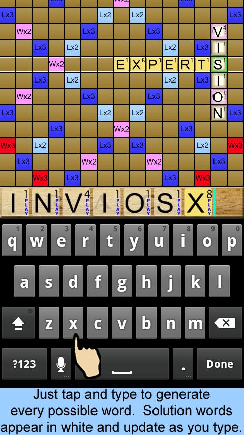 Android application Helper for Aworded screenshort