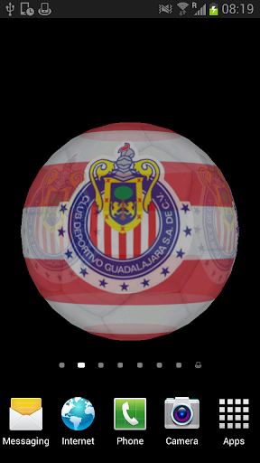 Ball 3D Chivas Guadalajara LWP