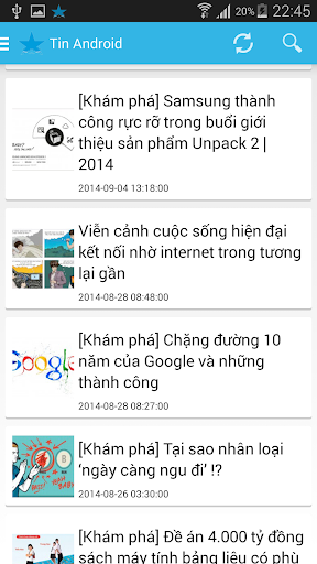 【免費新聞App】Tin Android | Tin Cong Nghe-APP點子