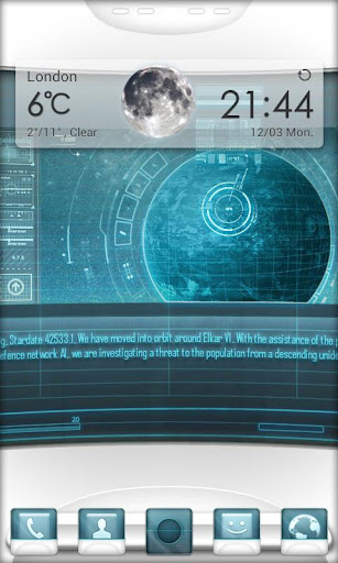 Starship C. GO Launcher Theme v1.0 (paid) apk download 