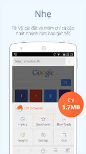 CM Browser - Fast & Secure - screenshot thumbnail