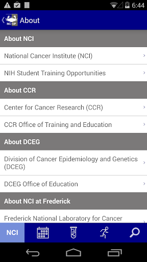 【免費教育App】NCI@NIH Summer Internship Prgm-APP點子