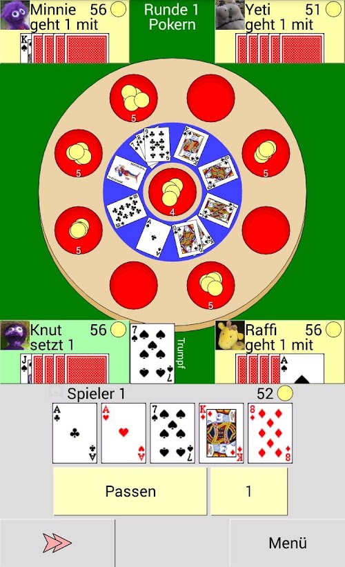 Android-Anwendung Poch Screenshot