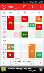 TimeTable++ Schedule