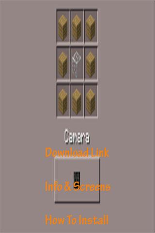 Camera Mod MCPE