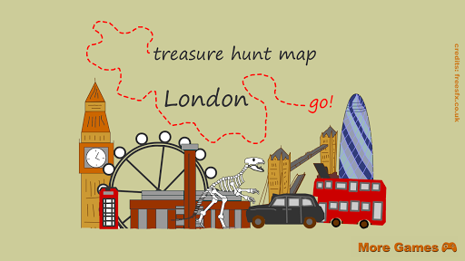 London Treasure Hunt Map