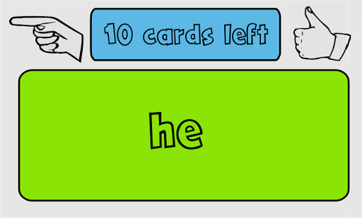 【免費教育App】1st 100 Fry Words Flash Cards-APP點子