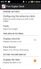 Pink Digital Clock poster 6