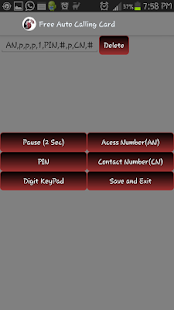 Calling Card & Meeting Dial Screenshots 6