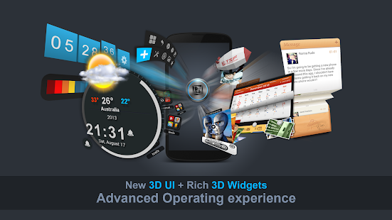 TSF Shell 3D Launcher apk cracked download - screenshot thumbnail