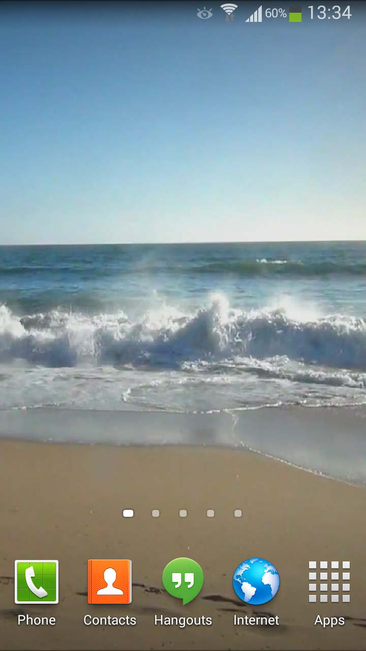 Ocean Waves Live Wallpaper HD9 Screen 3