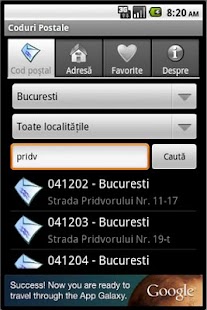 Free Download Coduri Postale APK for Android