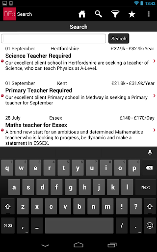 REd Teachers Education Jobs