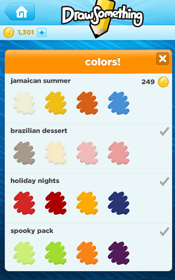   Draw Something- หน้าจอ 