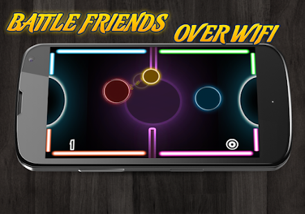 Glow Air Hockey Multiplayer