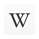 Wikipedia mobile app icon