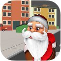 Santa Run 3D Merry Christmas icon