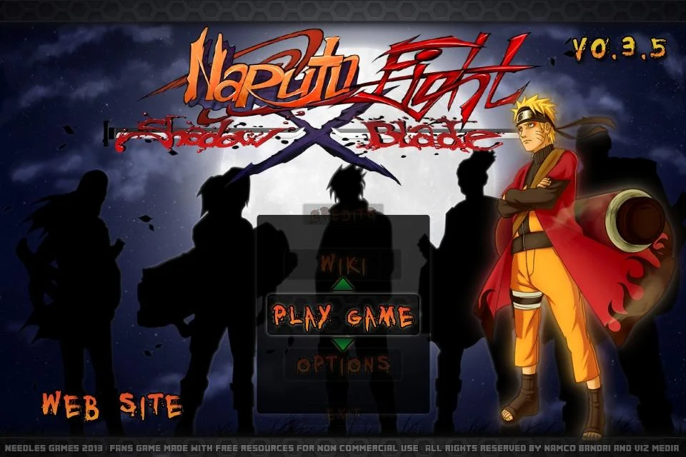  Android   Naruto Fight Shadow Blade X, un picchiaduro per veri fan!