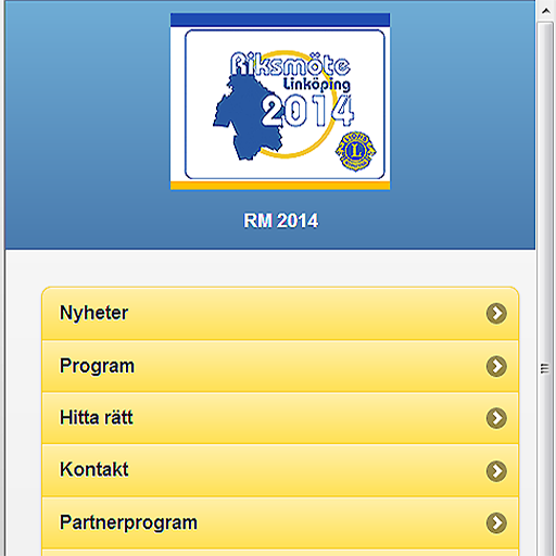 【免費生活App】Sveriges Lions Riksmöte 2014-APP點子