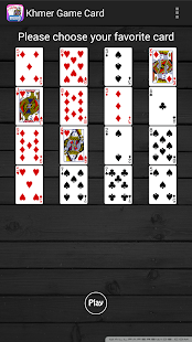 Khmer Game Card