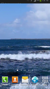 download Blue Ocean Waves Live HD free