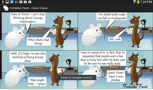 【免費教育App】Forbidden Ferret Comic Viewer-APP點子