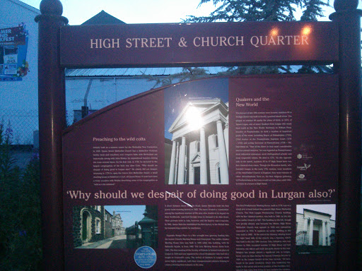 High Street And Church Quarter Sign