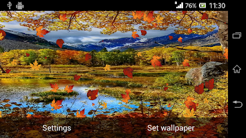 Autumn Live Wallpaper APK Снимки экрана #14