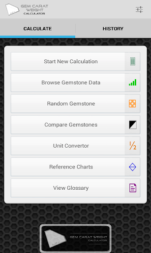 Gem Carat Weight Calculator