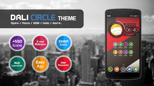 Screenshot DaLi Circle (Apex/Nova Theme) v1.0.0