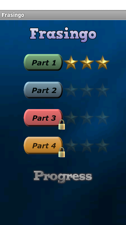 Android application Learn English with Phrases PRO screenshort