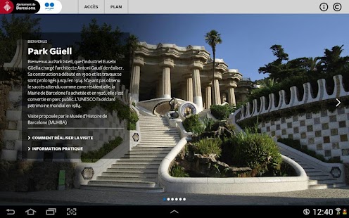 Free Park Güell - Guide officiel APK