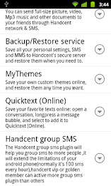 Handcent GroupSMS plugin 2 poster 1