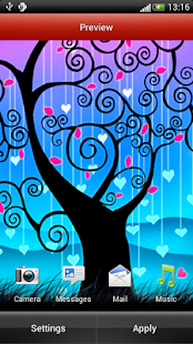 download Love Tree Live Wallpaper free