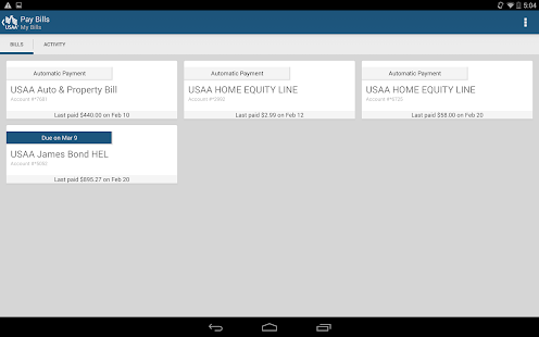 USAA Mobile - screenshot thumbnail