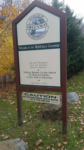 Middlebury Greenway Sign