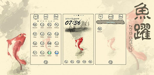 Z Fish Theme GO Launcher EX -  apk apps