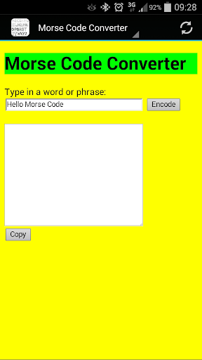 Morse Code Converter