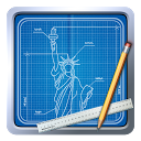 Blueprint 3D mobile app icon