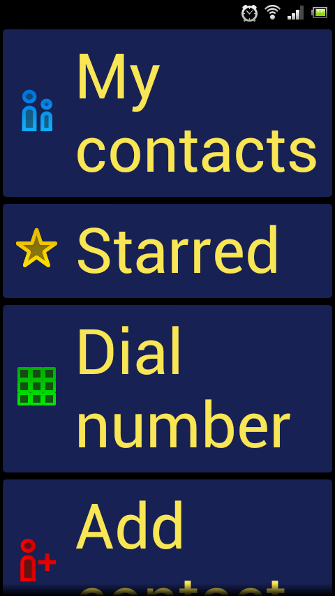    BIG Launcher- screenshot  