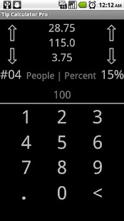 Tip Calculator Pro Screenshots 1