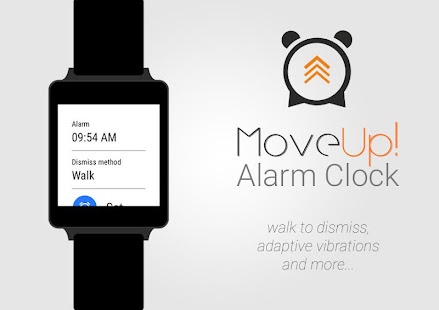 MoveUp! Alarm Clock for Wear Screenshots 1